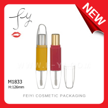 Hot Sale Olivary Plastic Lipstick Tube